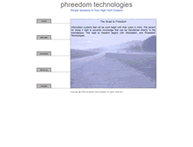 Tablet Screenshot of phreedomtech.com